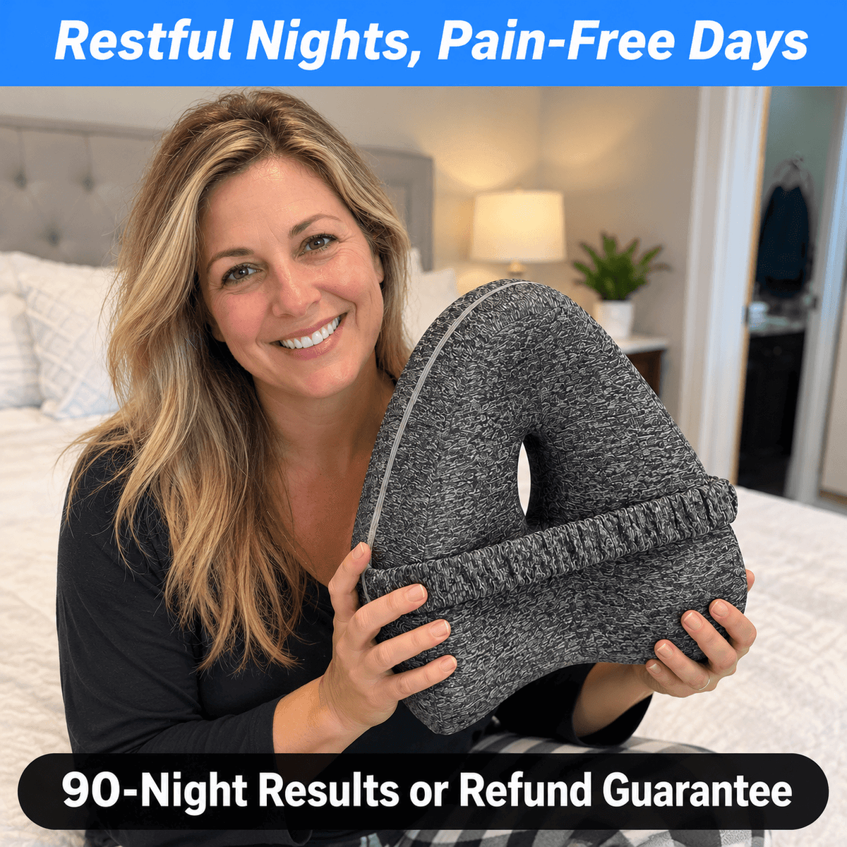 VelluneSleep™ ComfortAlign Leg Pillow